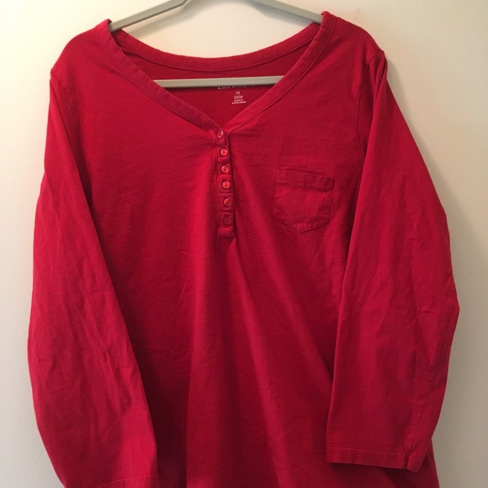 New In Package Red Roamans Shirt